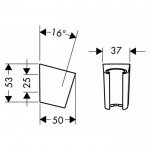 Potinkinis dušo komplektai HANSGROHE Vernis Shape 200 chromas